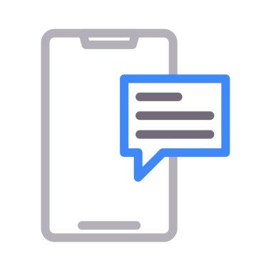 metin vektörü renk çizgisi simgesi