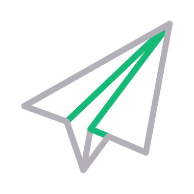 ileti vektör renk çizgisi simgesi