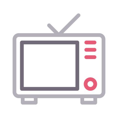 anten vektör renk çizgisi simgesi