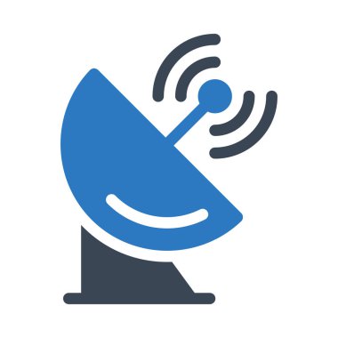 yemek vektörü renk simgesi