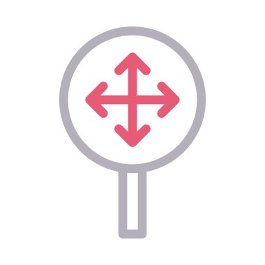 imza vektör renk çizgisi simgesi