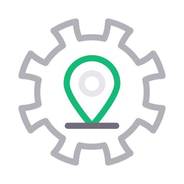 işaretleyici vektör renk çizgisi simgesi