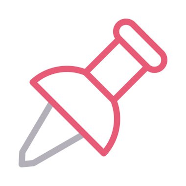 itme vektörü renk çizgisi simgesi