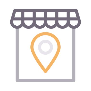 vektör renk çizgisi simgesini sakla