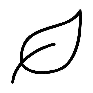 yeşil vektör ince çizgi simgesi