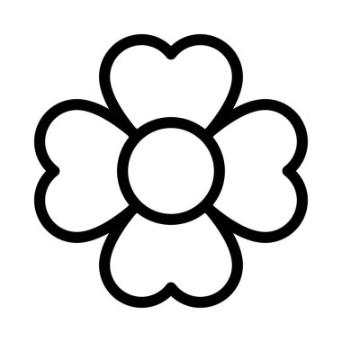 Doğa vektörü ince çizgi simgesi