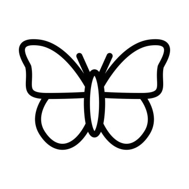 Doğa vektörü ince çizgi simgesi