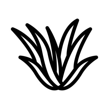 Doğa vektörü ince çizgi simgesi