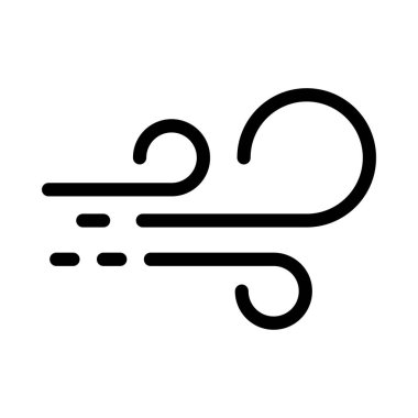 üfleme vektörü düz simgesi