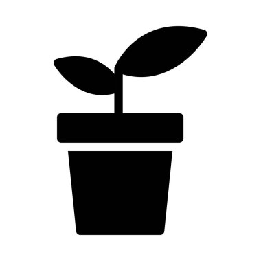 Doğa vektörü düz simge