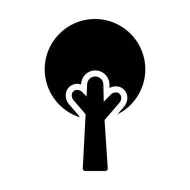 park vektörü simgesi düz simgesi