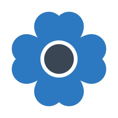 Doğa vektörü renk simgesi