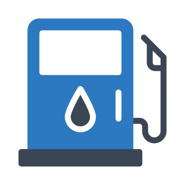 petrol vektörü renk simgesi