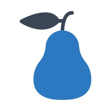 meyve vektörü renk simgesi