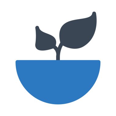 toprak vektör renk simgesi