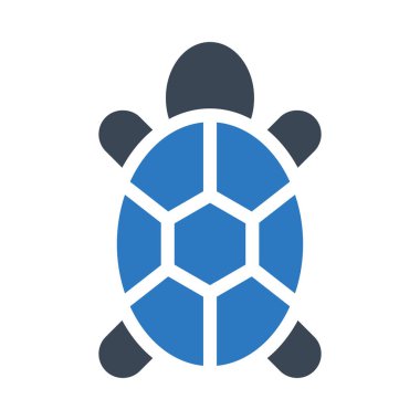 Yavaş vektör renk simgesi