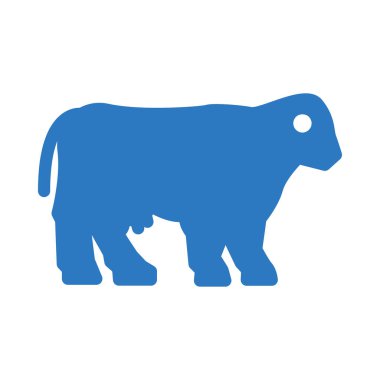 hayvan vektör renk simgesi