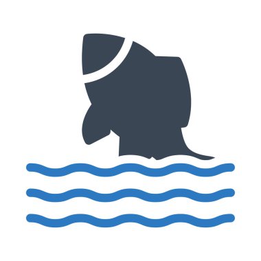 yunus vektör renk simgesi