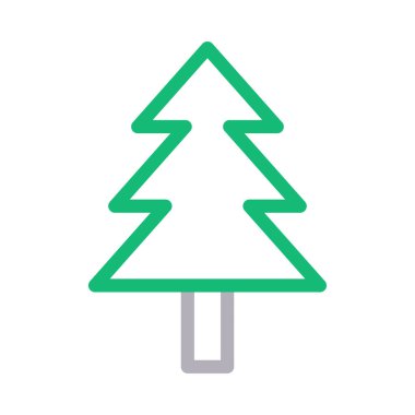 doğa vektörü renk çizgisi simgesi