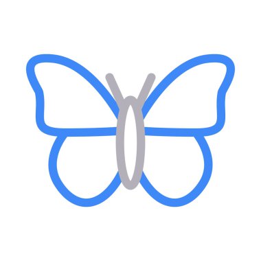 doğa vektörü renk çizgisi simgesi