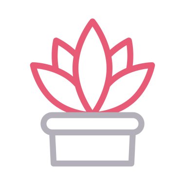 doğa vektörü renk çizgisi simgesi