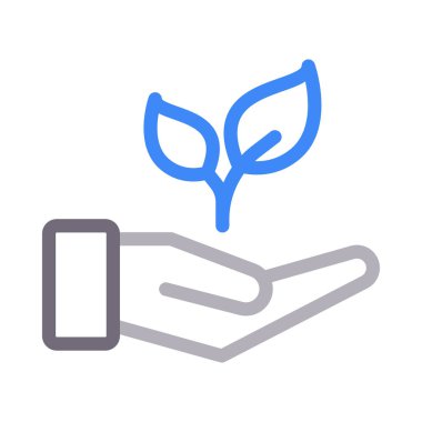 bakım vektörü renk çizgisi simgesi 