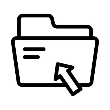 dosya vektör düz simgesi