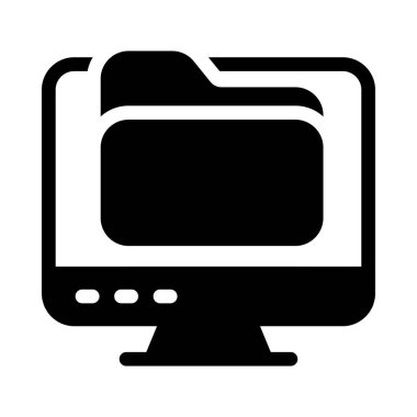 dosya vektör düz simgesi