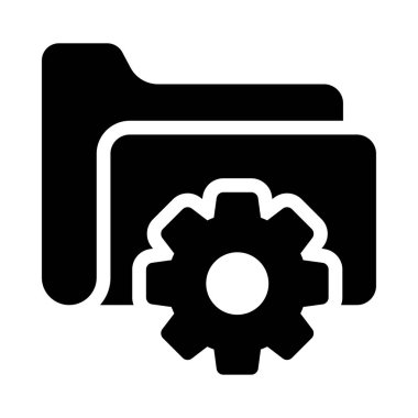 dosya vektör düz simgesi