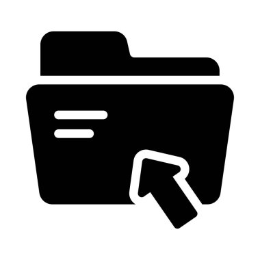 dosya vektör düz simgesi