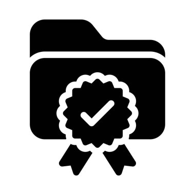 dosya vektör düz simgesi