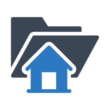 ev vektörü renk simgesi