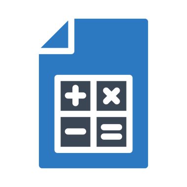 dosya vektör renk simgesi