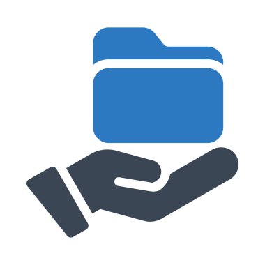 Güvenli vektör renk simgesi