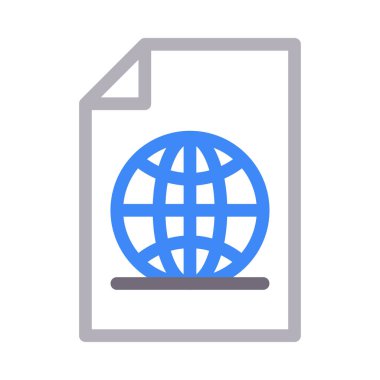 genel vektör renk çizgisi simgesi