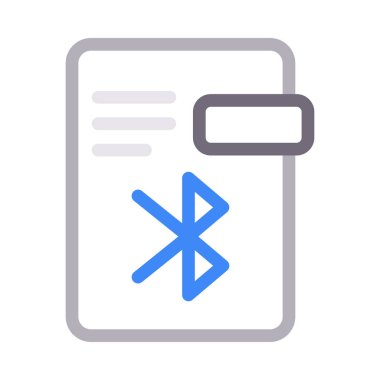 dosya vektör renk çizgisi simgesi