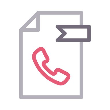 kayıt vektör renk çizgisi simgesi