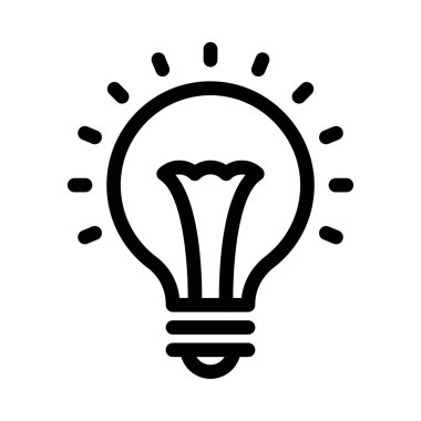 yaratıcı vektör ince çizgi simgesi