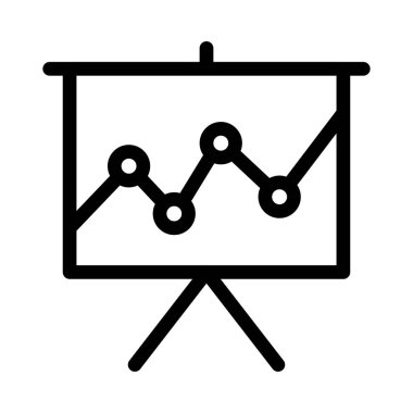 tahta vektörü ince çizgi simgesi