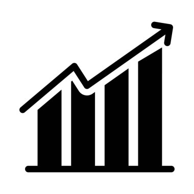 Vektör kabartma düz simgesini arttır
