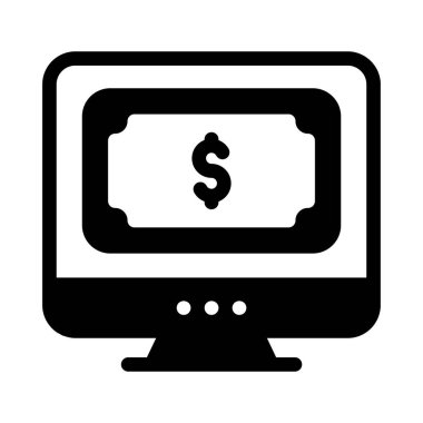 çevrimiçi vektör düz simgesi