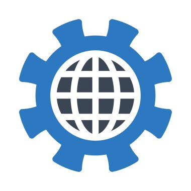 Seo vektör renk simgesi 