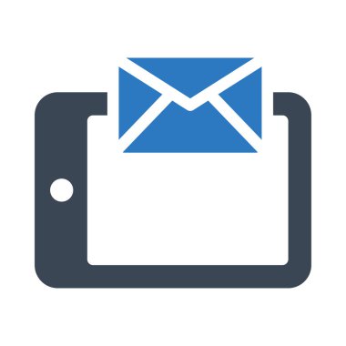 ileti vektör renk simgesi 