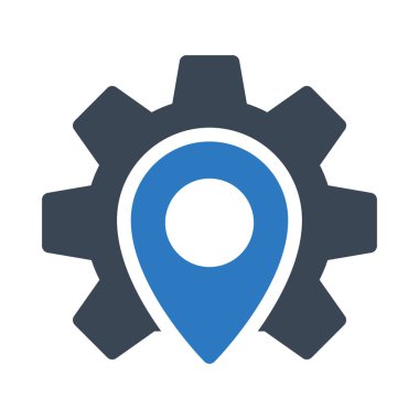 Seo vektör renk simgesi 