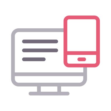 vektör renk çizgisi simgesini transfer et 