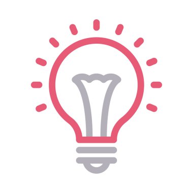 yaratıcı vektör renk çizgisi simgesi 