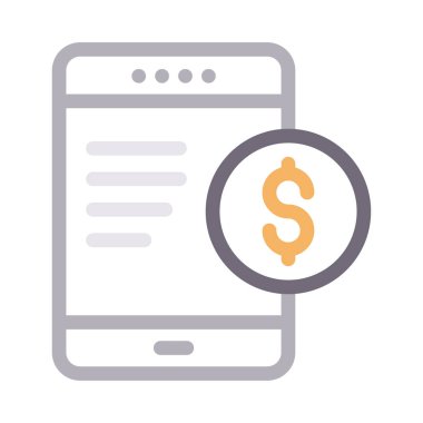 çevrimiçi vektör renk çizgisi simgesi 