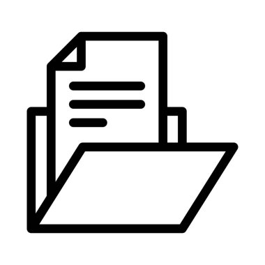 dizin vektör renk çizgisi simgesi 