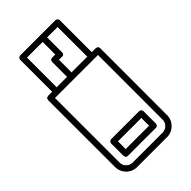 flaş vektör renk çizgisi simgesi 