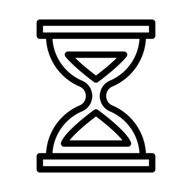 Kronometre vektör renk çizgisi simgesi 